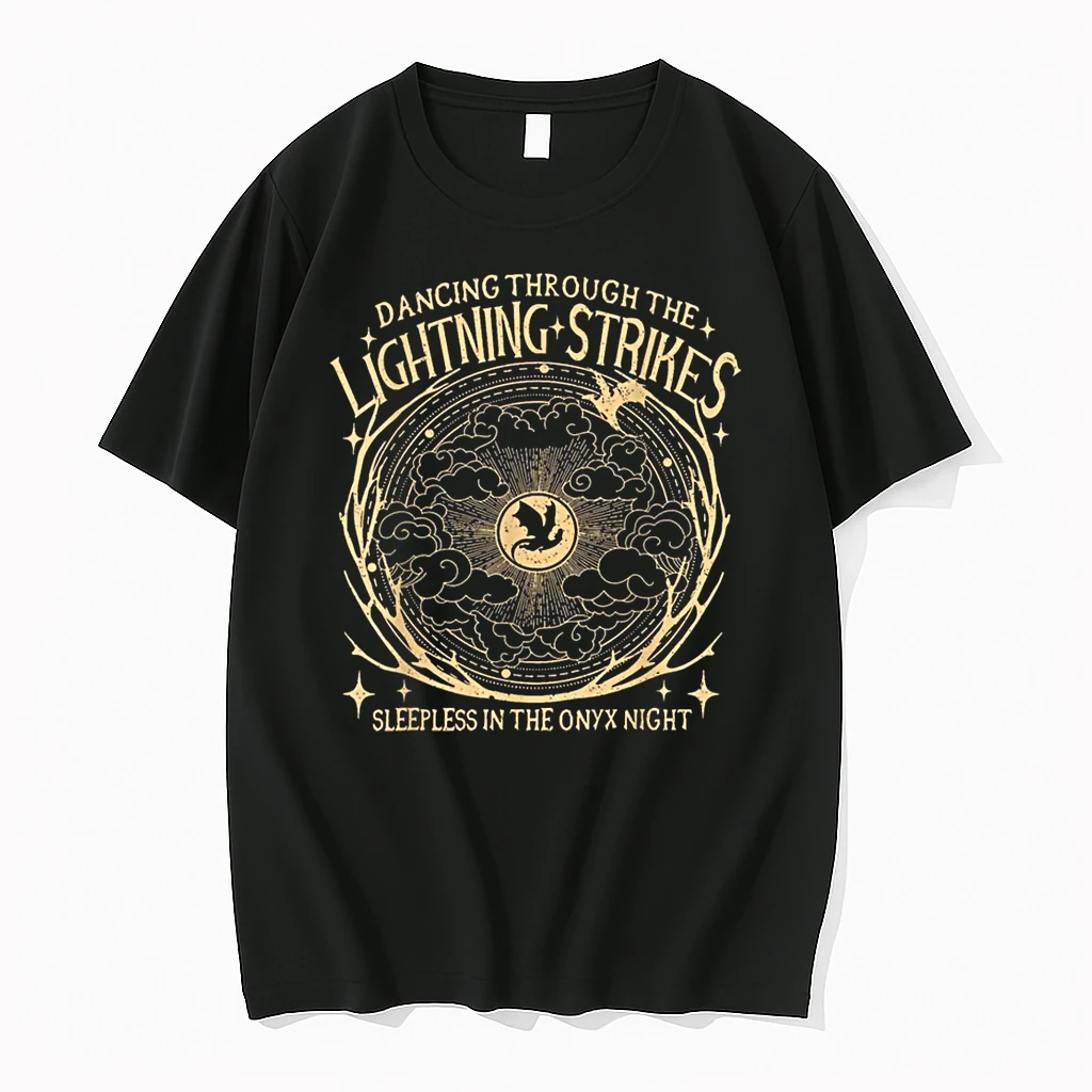 Dancing Through The Lightning Strikes Dragon Lover Shirts