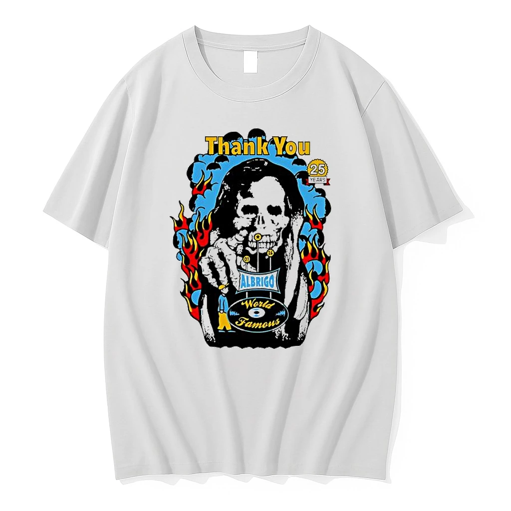 Daniel Albrigo World Famous Celebrating 25 Years Thank You Shirts