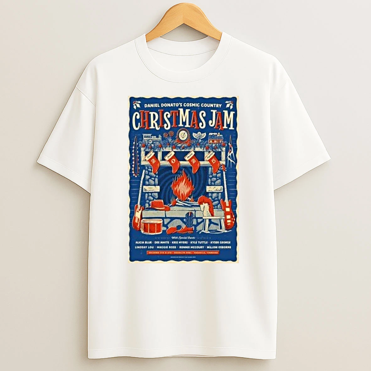 Daniel Donatos Cosmic Country Christmas Jam Dec 5 6 2025 Event Shirts