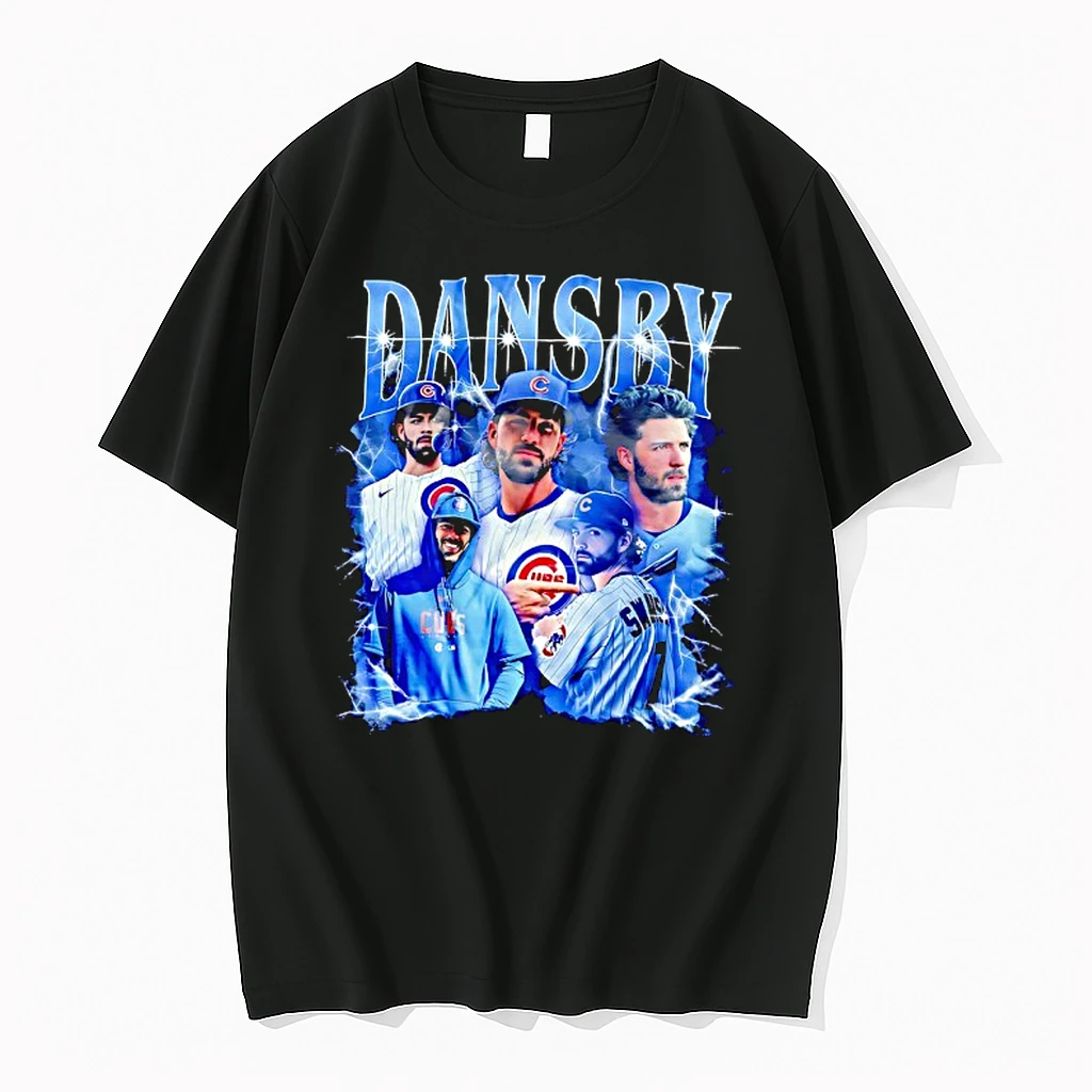 Dansby Swanson Chicago Cubs Baseball Lightning Shirts
