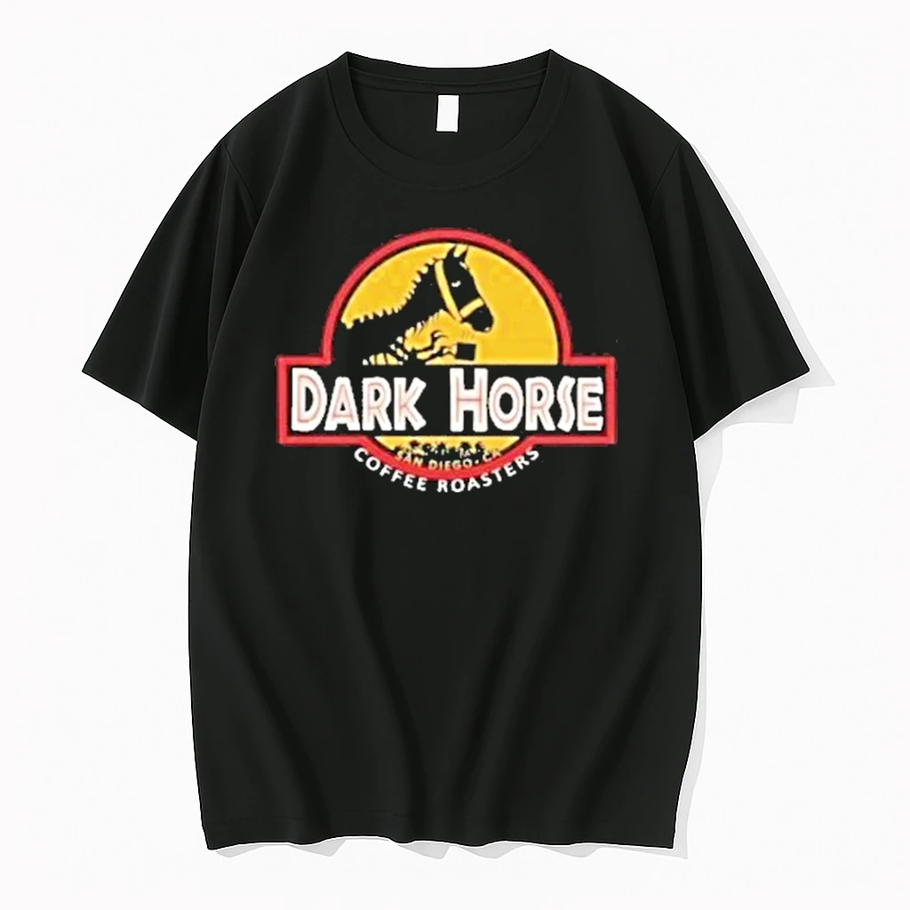 Dark Horse Coffee Roasters Jurassic San Diego Ca Horse Shirts