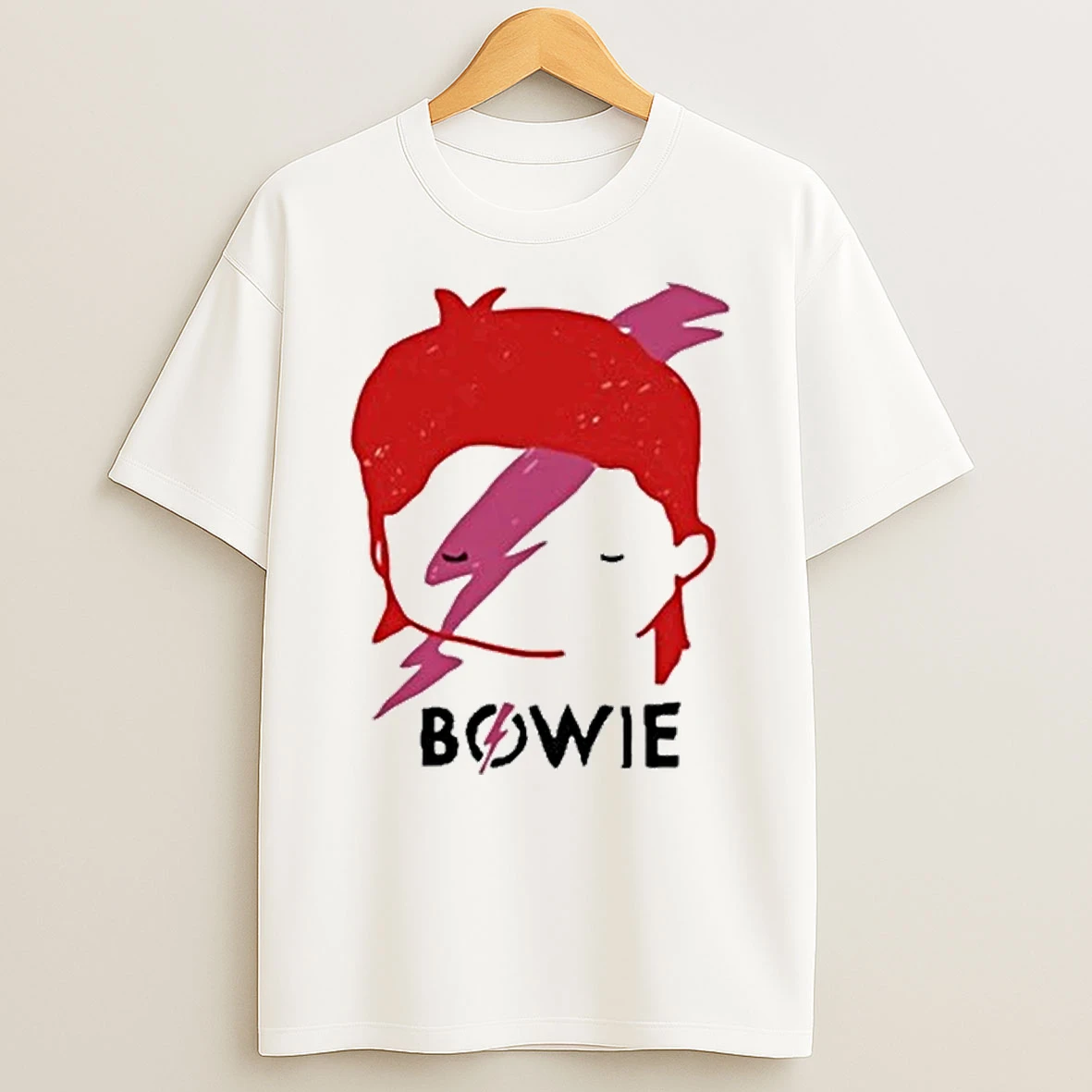 David Bowie Aladdin Sane Lightning Bolt Sketch Tour 2025 Shirts