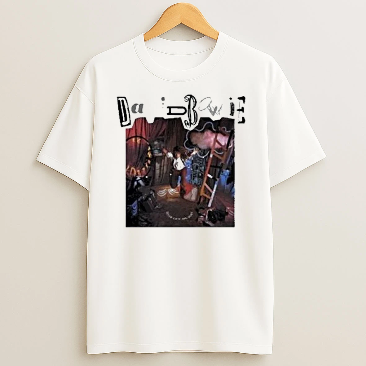 David Bowie Never Let Me Down Album Shirts