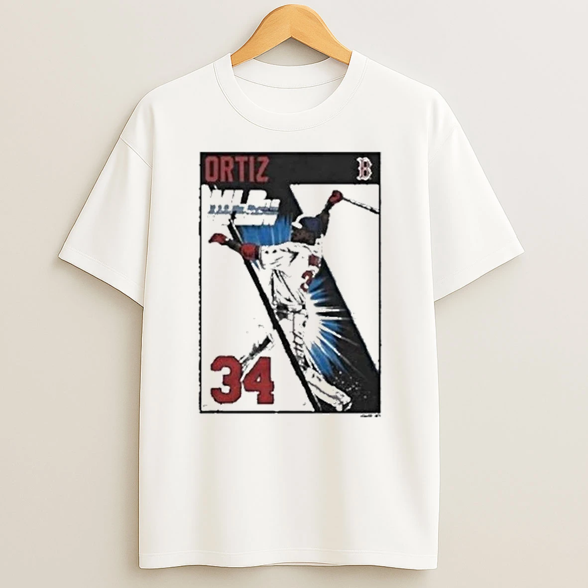 David Ortiz 34 Mlb The Show 06 Cover Boston Red Sox Shirts