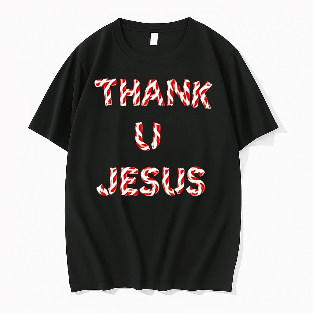 Daydrian Harding Thank U Jesus Holiday Shirts