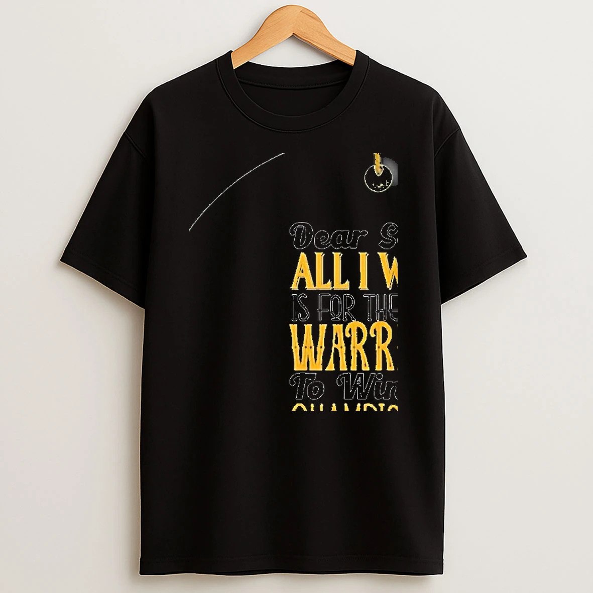 Dear Santa All I Want Is For The Golden State Warriors Nba To Win The Championship 2025 Shirts