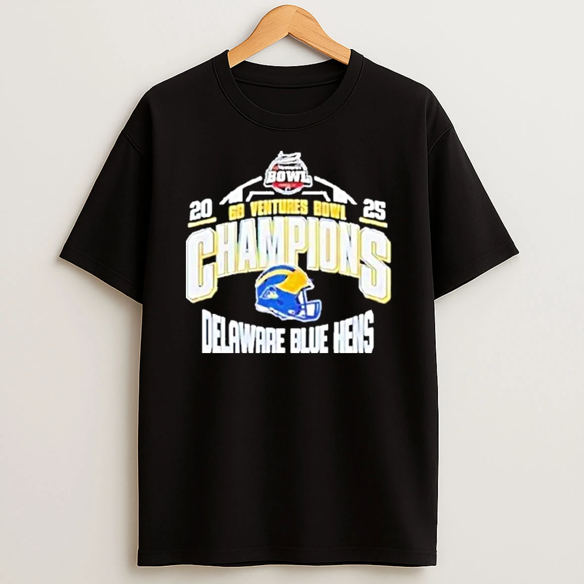 Delaware Blue Hens 68 Ventures Bowl Champions 2025 Shirts
