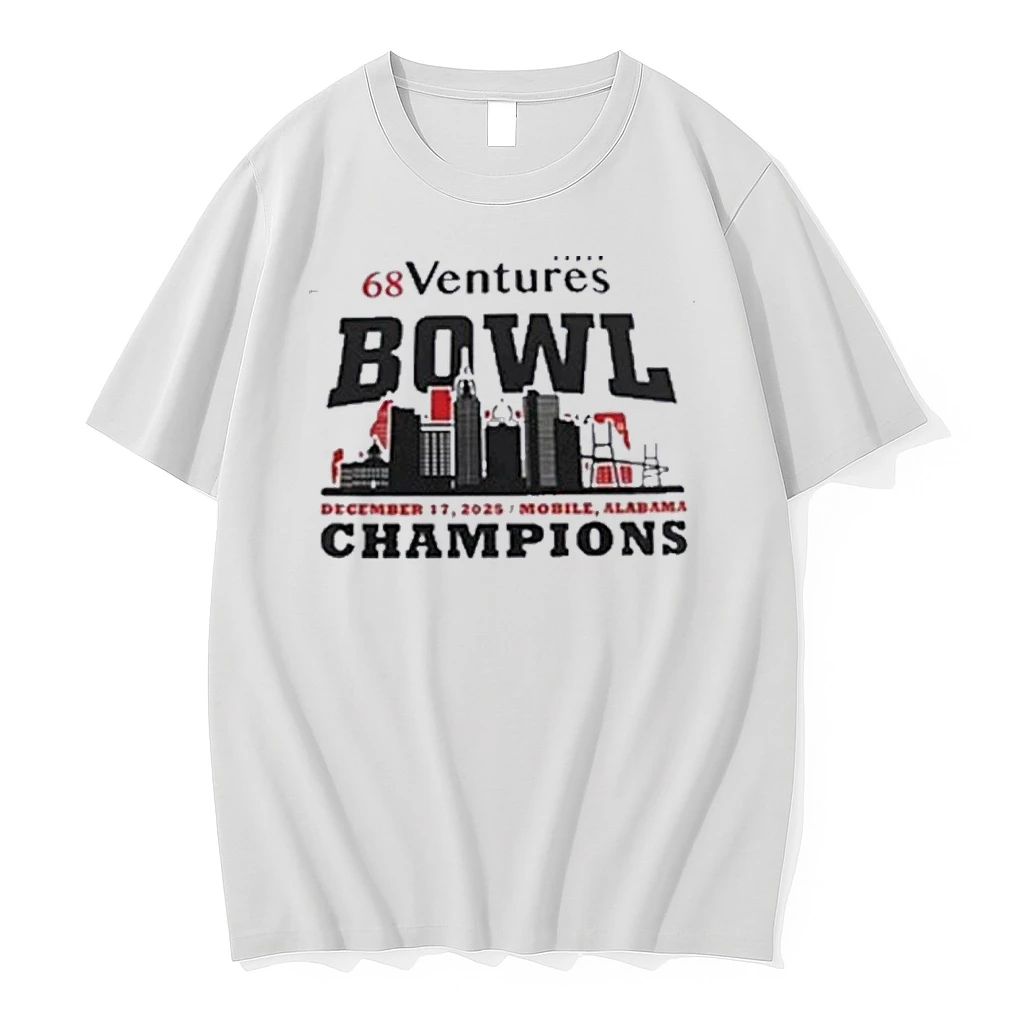 Delaware Blue Hens 68 Ventures Bowl Champions Skyline Shirts