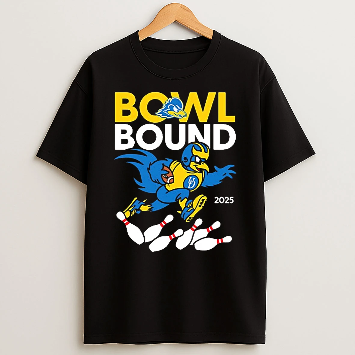 Delaware Blue Hens Ncaa Football 2025 Bowl Bound Mascot Shirts