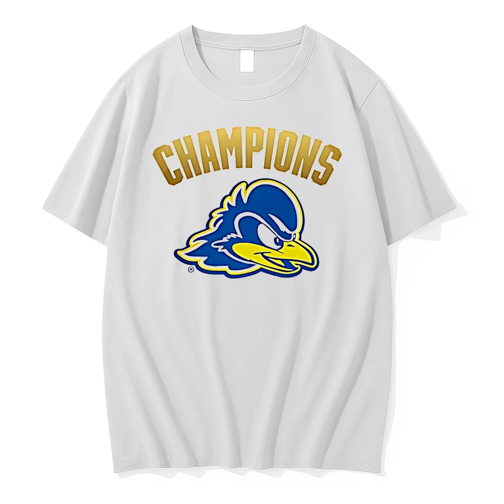 Delaware Fightin Blue Hens Football 68 Ventures Bowl Champions 2025 Logo Shirts