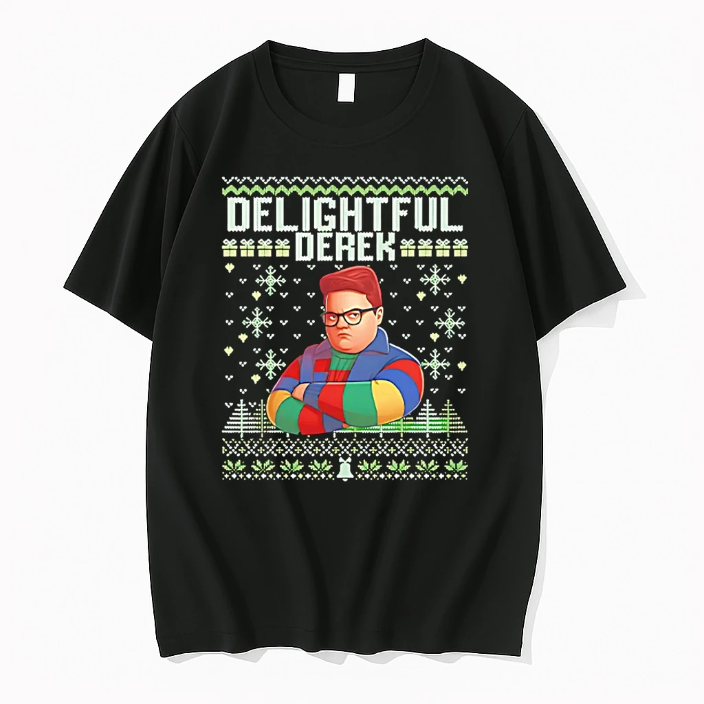 Delightful Derek Christmas Ugly Shirts