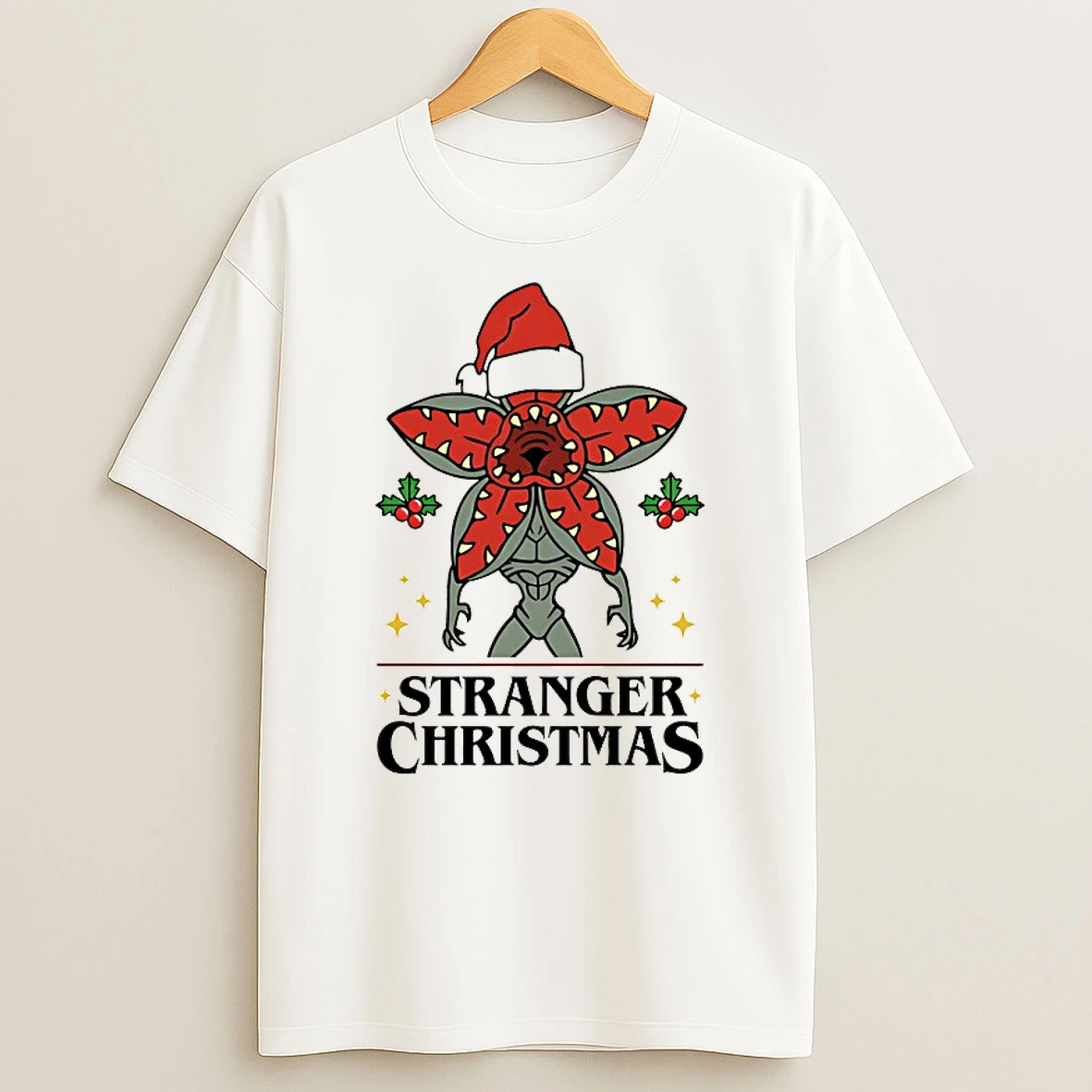 Demogorgon Stranger Things Christmas Shirts