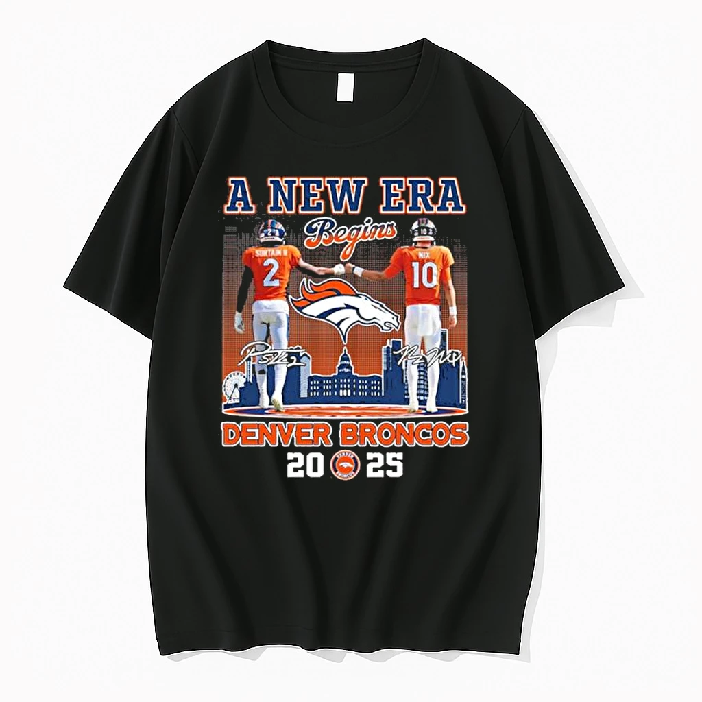 Denver Broncos A New Era Begins Playoffs Shirts