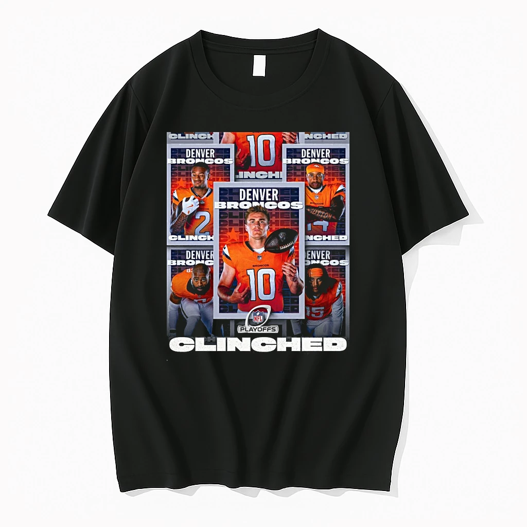 Denver Broncos Clinched Nfl Playoffs Bo Nix Shirts
