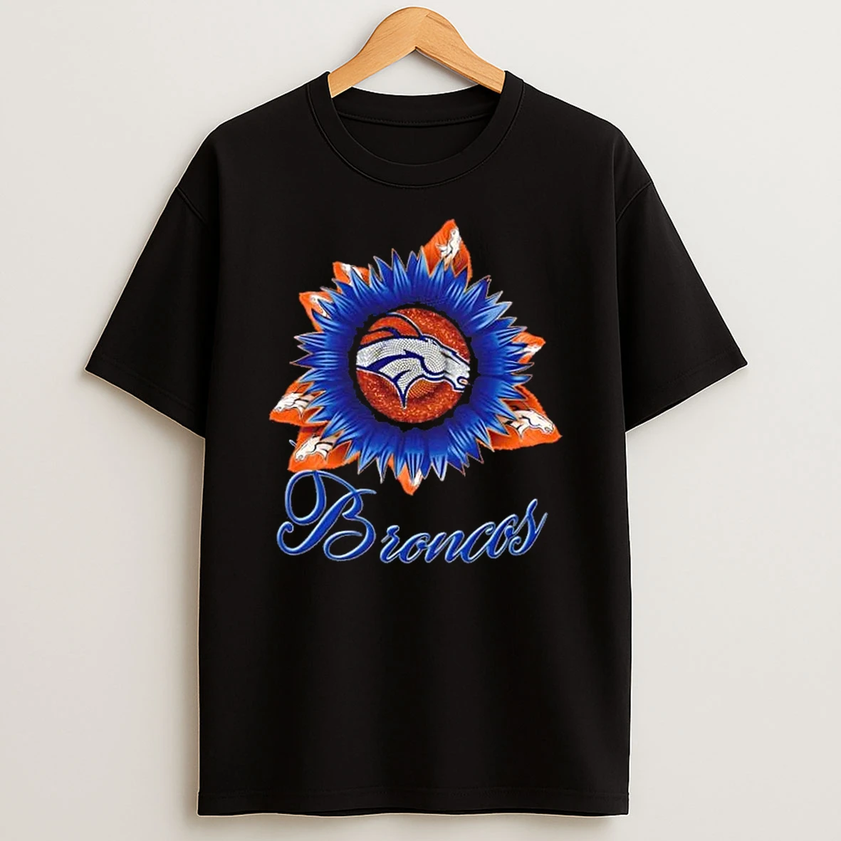 Denver Broncos Football X Sunflower Graphic Shirts