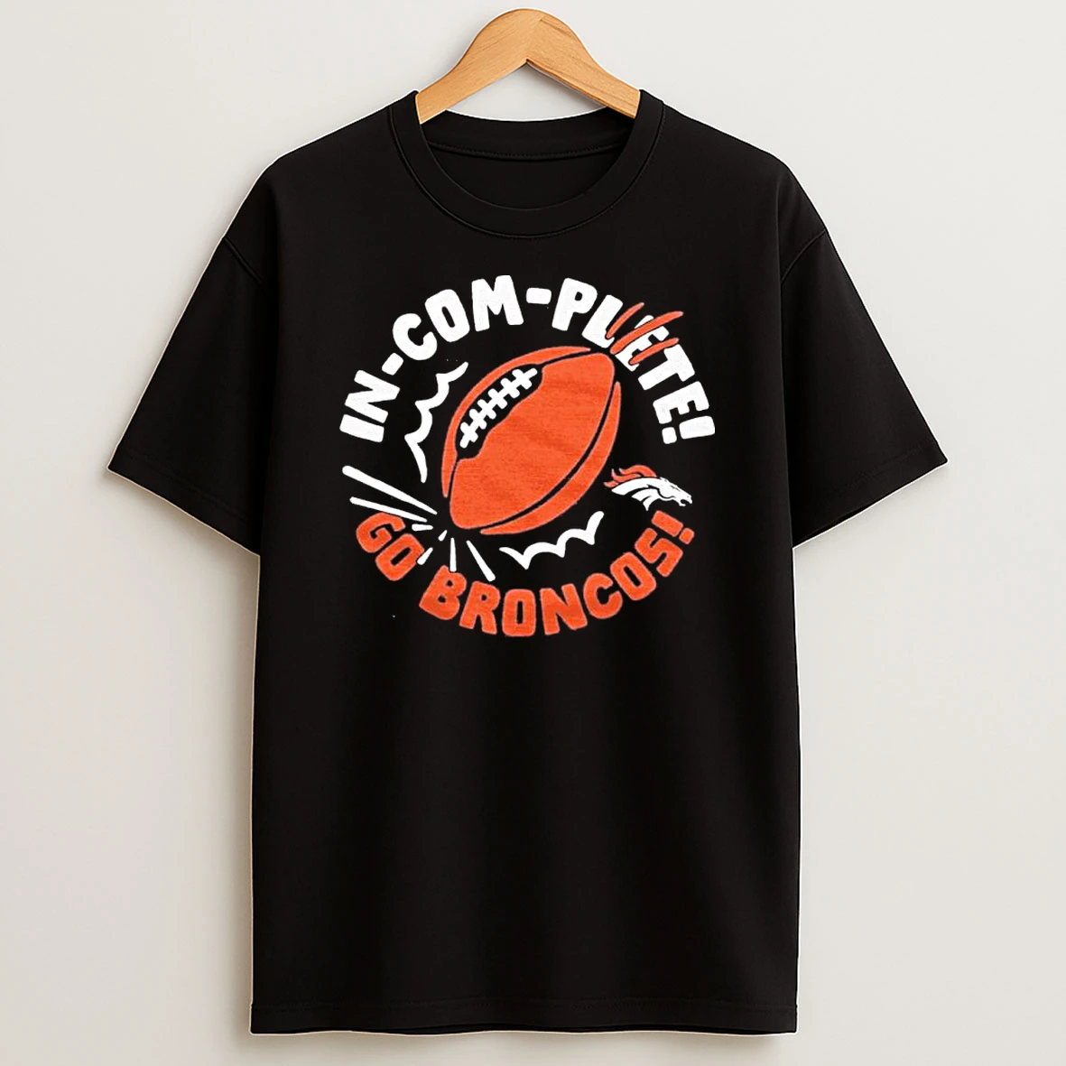 Denver Broncos Incomplete Football Shirts