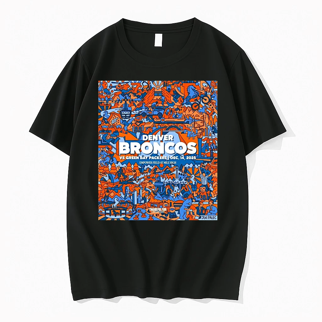 Denver Broncos Vs Green Bay Packers Empower Field Mile High December 14 2025 Shirts