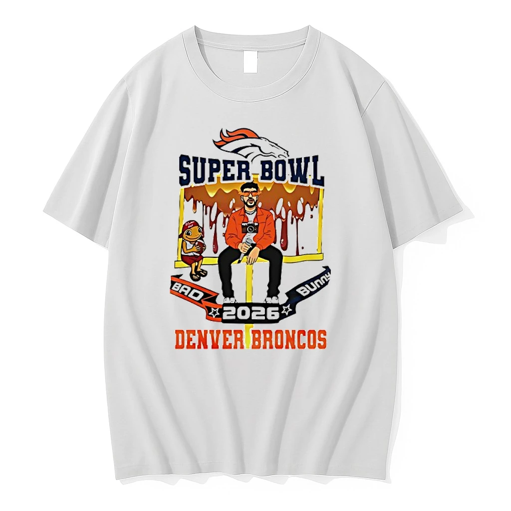 Denver Broncos X Bad Bunny Super Bowl 2026 Shirts
