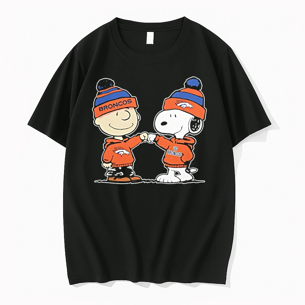 Denver Broncos X Snoopy And Charlie Brown Go Broncos Shirts