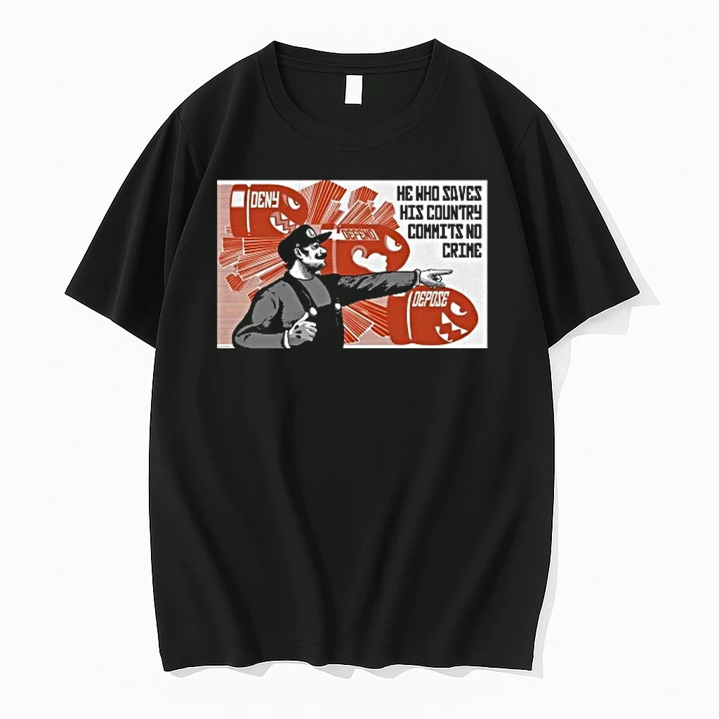 Deny Defend 2025 He Who Saves His Country Commits No Crime Shirts
