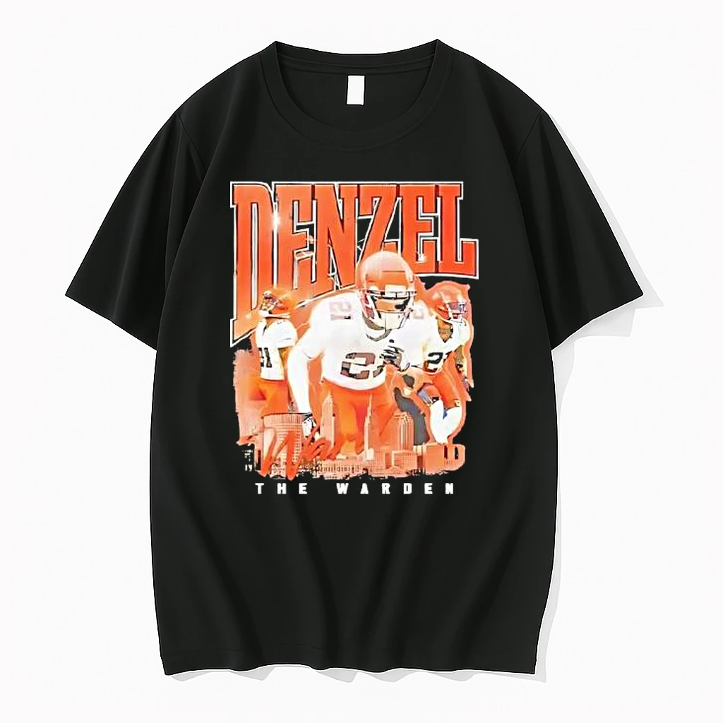 Denzel Ward Cleveland Browns Football 90s Collage Shirts
