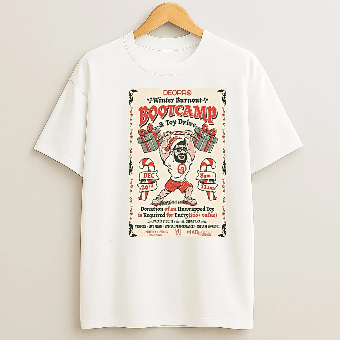 Deorro The Ave Live Philadelphia Pennsylvania Dec 20 2025 Shirts