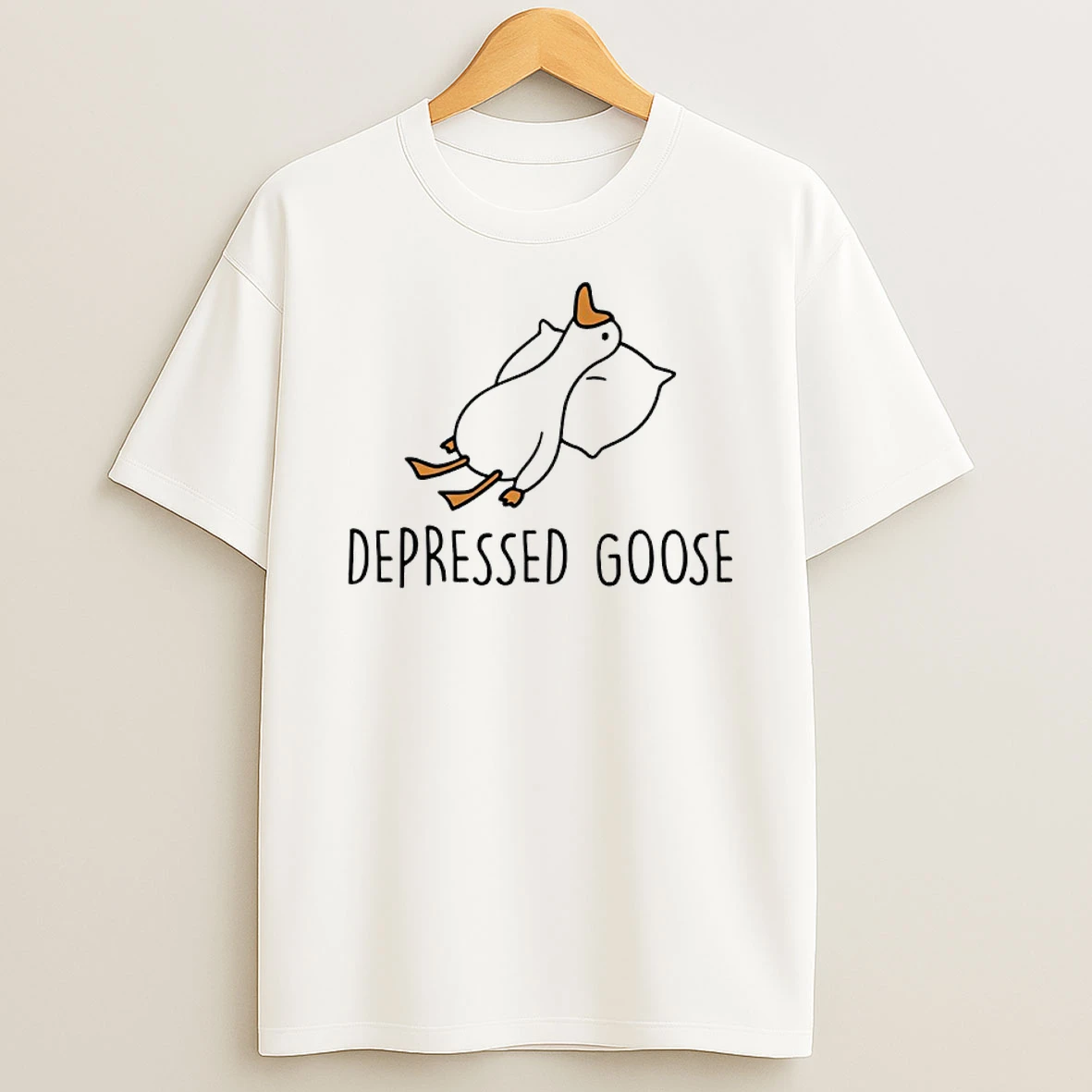 Depressed Goose Graphic Shirts