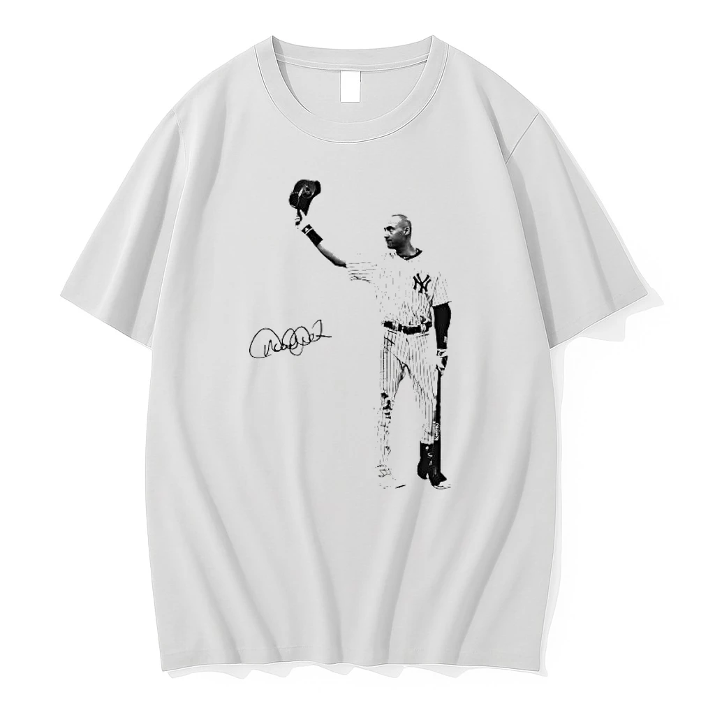 Derek Jeter The Captain New York Yankees Legend Signature Shirts