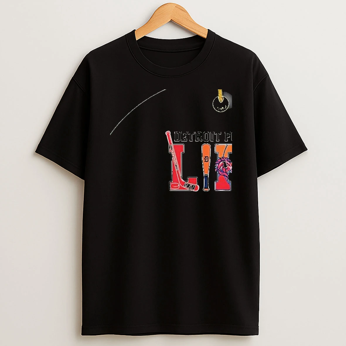 Detroit For Life Sports Teams Tigers Lions Red Wings Pistons Shirts