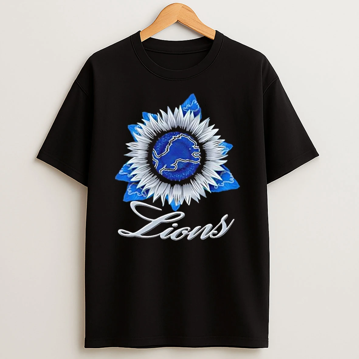 Detroit Lions Football X Sunflower Graphic Shirts