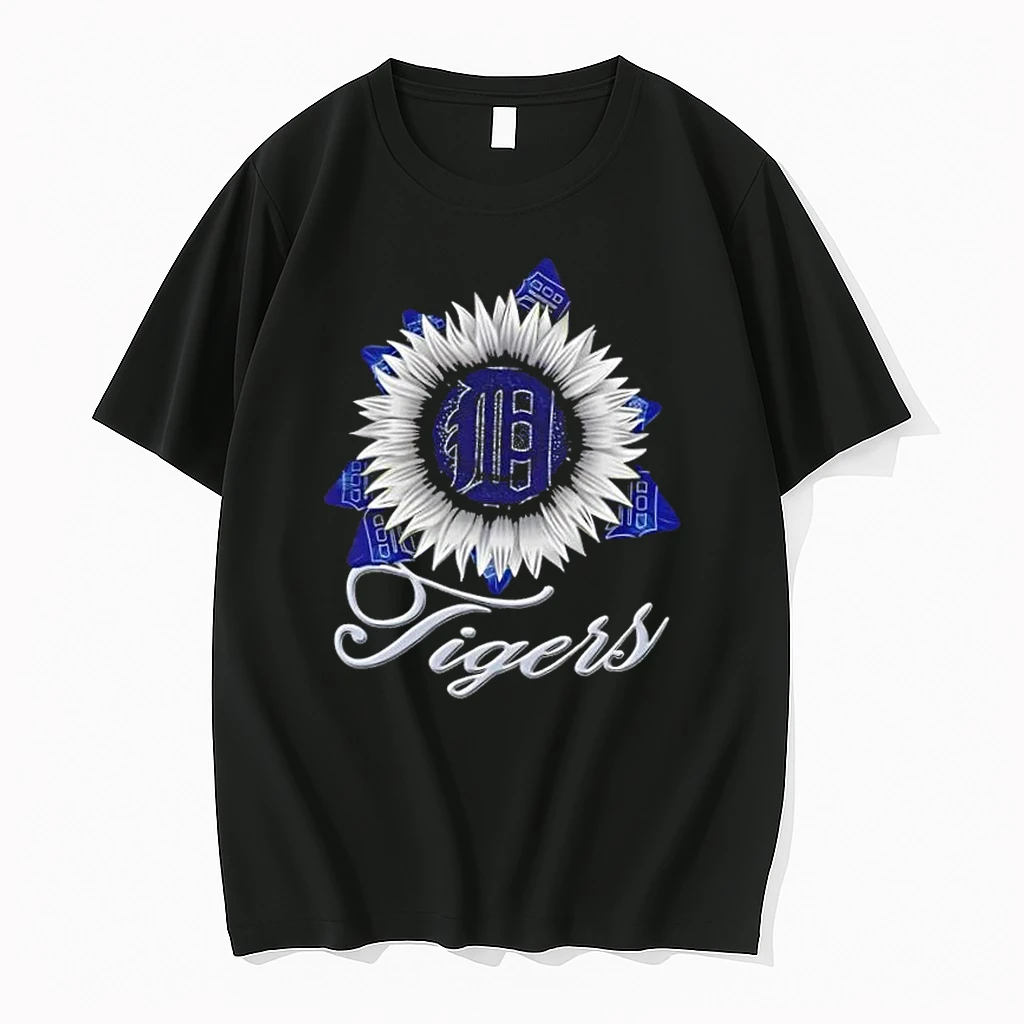 Detroit Tigers Baseball X Sunflower Graphic Shirts