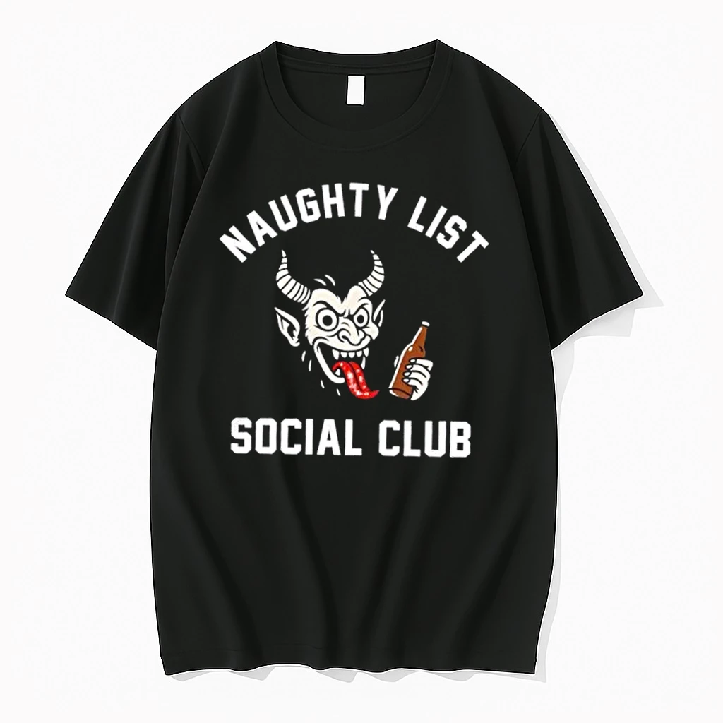 Devil Naughty List Social Club Shirts