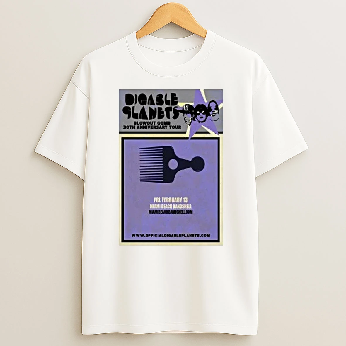 Digable Planets At Miami Beach Bandshell In Miami Fl On Feb 13 2026 Shirts