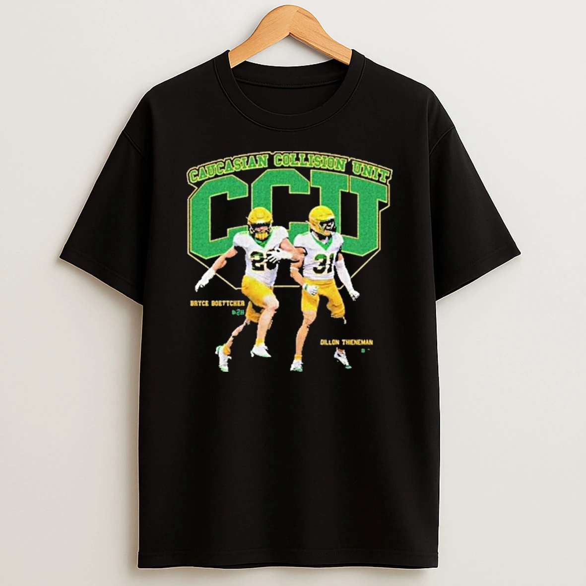 Dillon Thieneman And Bryce Boettcher Caucasian Collision Unit Ccu Shirts