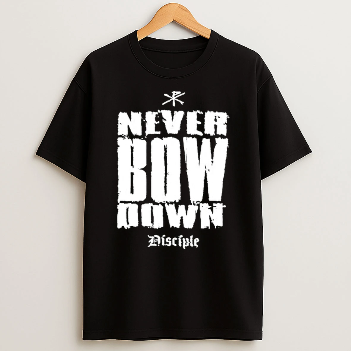 Disciple Never Bow Down Tour 2025 Shirts