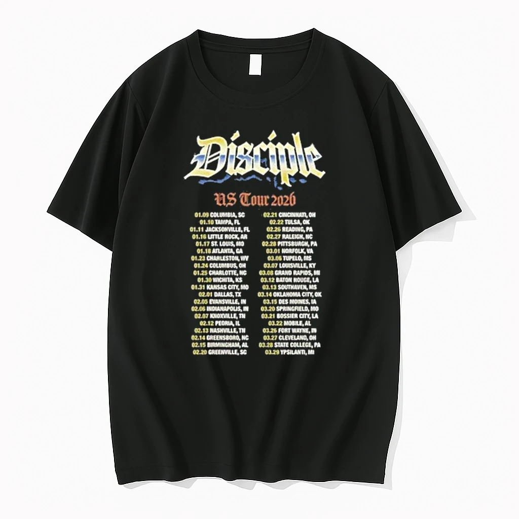 Disciple Us Tour 2026 Shirts