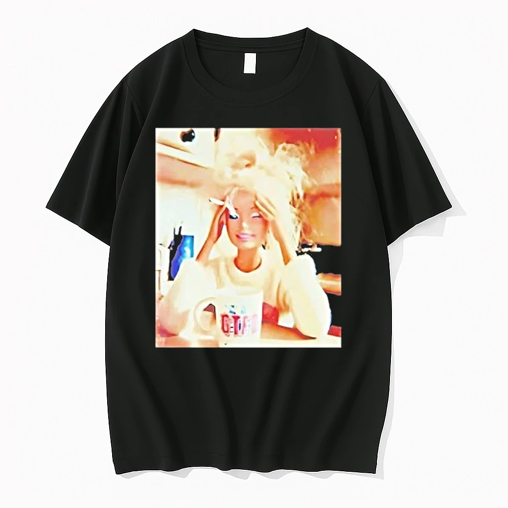 Distressed Doll Face Meme Premium Shirts