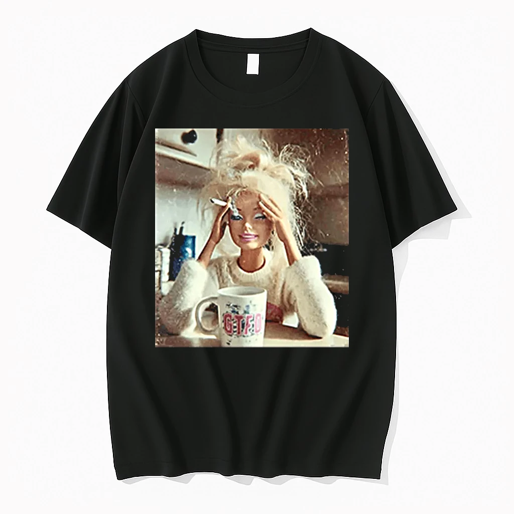 Distressed Doll Face Meme Shirts