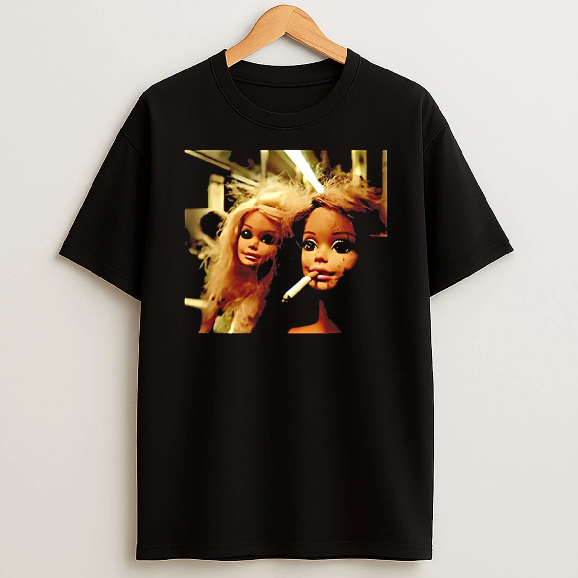 Distressed Doll Smoking Shirts