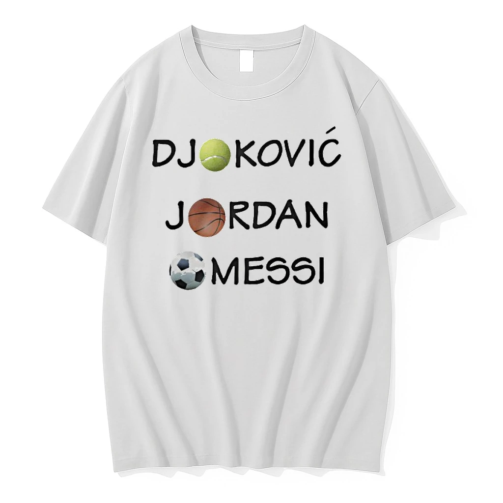 Djokovic Jordan Messi Shirts