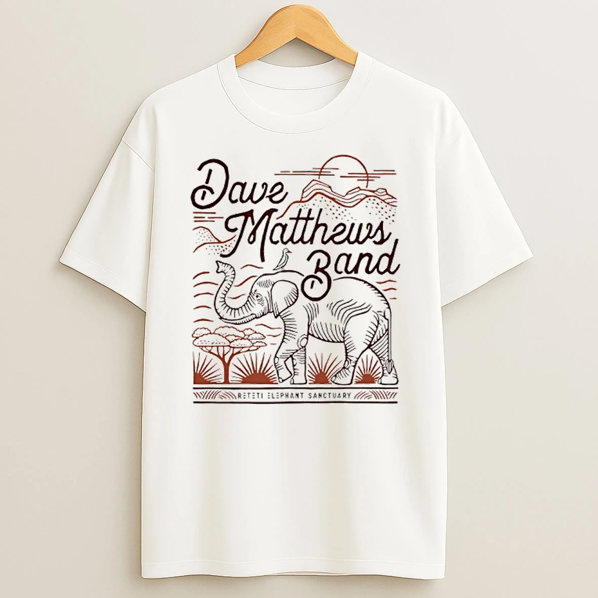 Dmb Dave Matthews Band X Reteti Elephant Sanctuary Shirts
