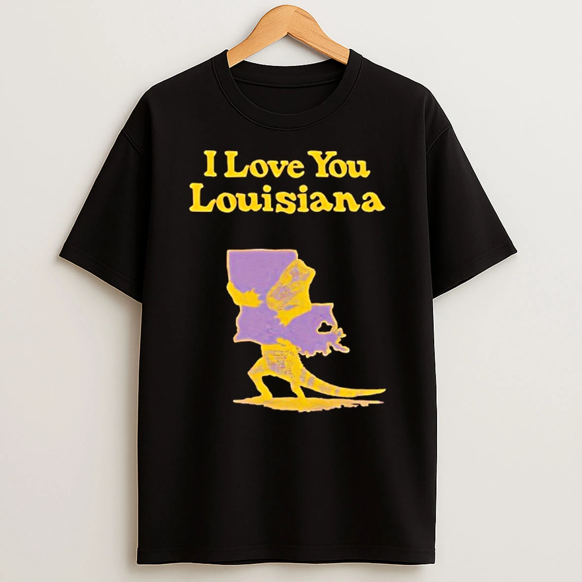Dno Store Merch I Love You Louisiana State Cat Graphic Shirts