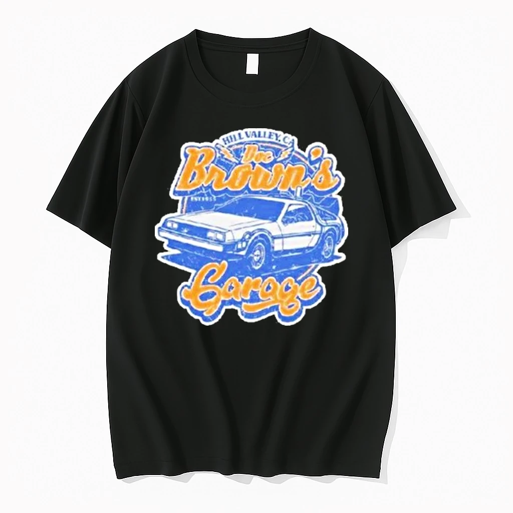 Doc Browns Garage Back To The Future Films Hill Valley Ca Shirts