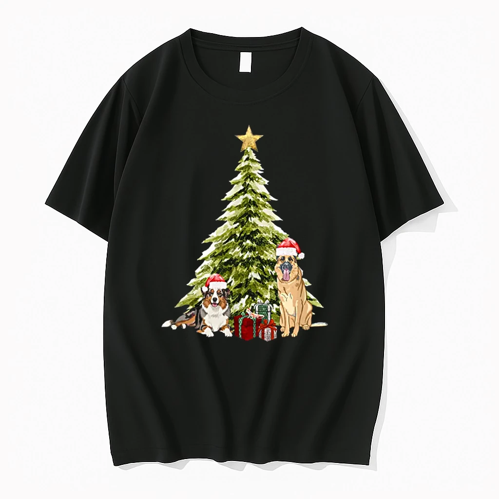 Dogs On Christmas Shirts