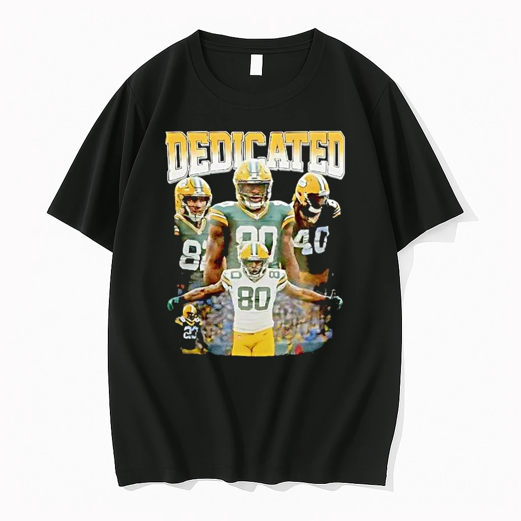 Donald Driver And Josh Whyle And Omar Brown Green Bay Packers Graphic Shirts