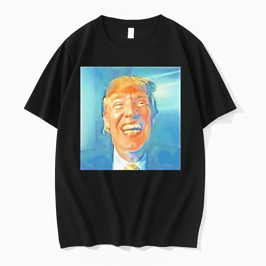 Donald Trump Grillz Teeth Photo Shirts