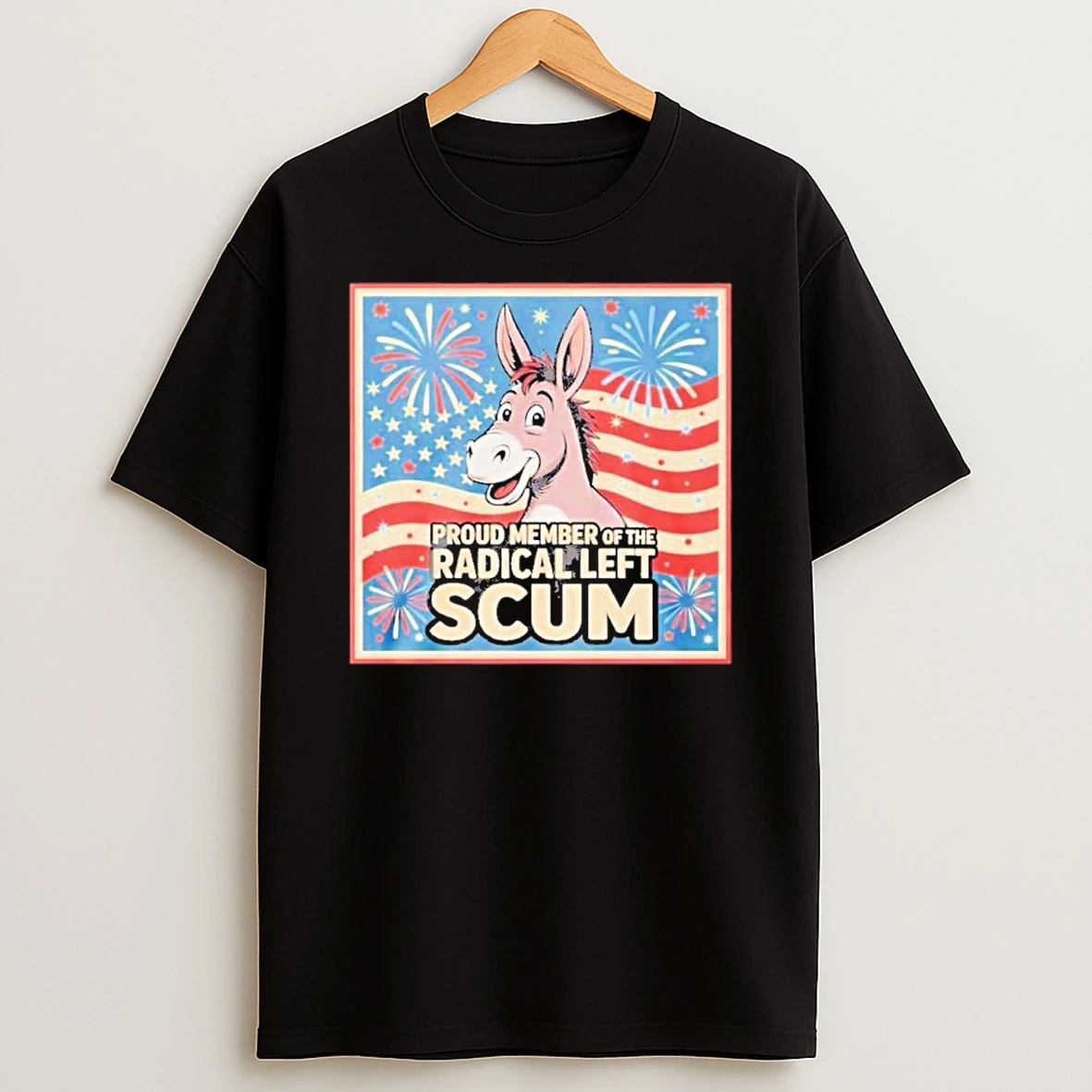Donkey Radical Left Scum Shirts