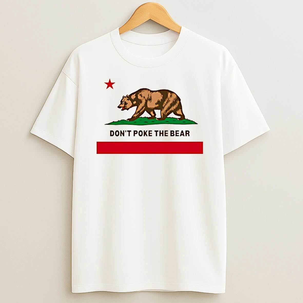 Dont Poke The Bear California Gadsden Flag Shirts