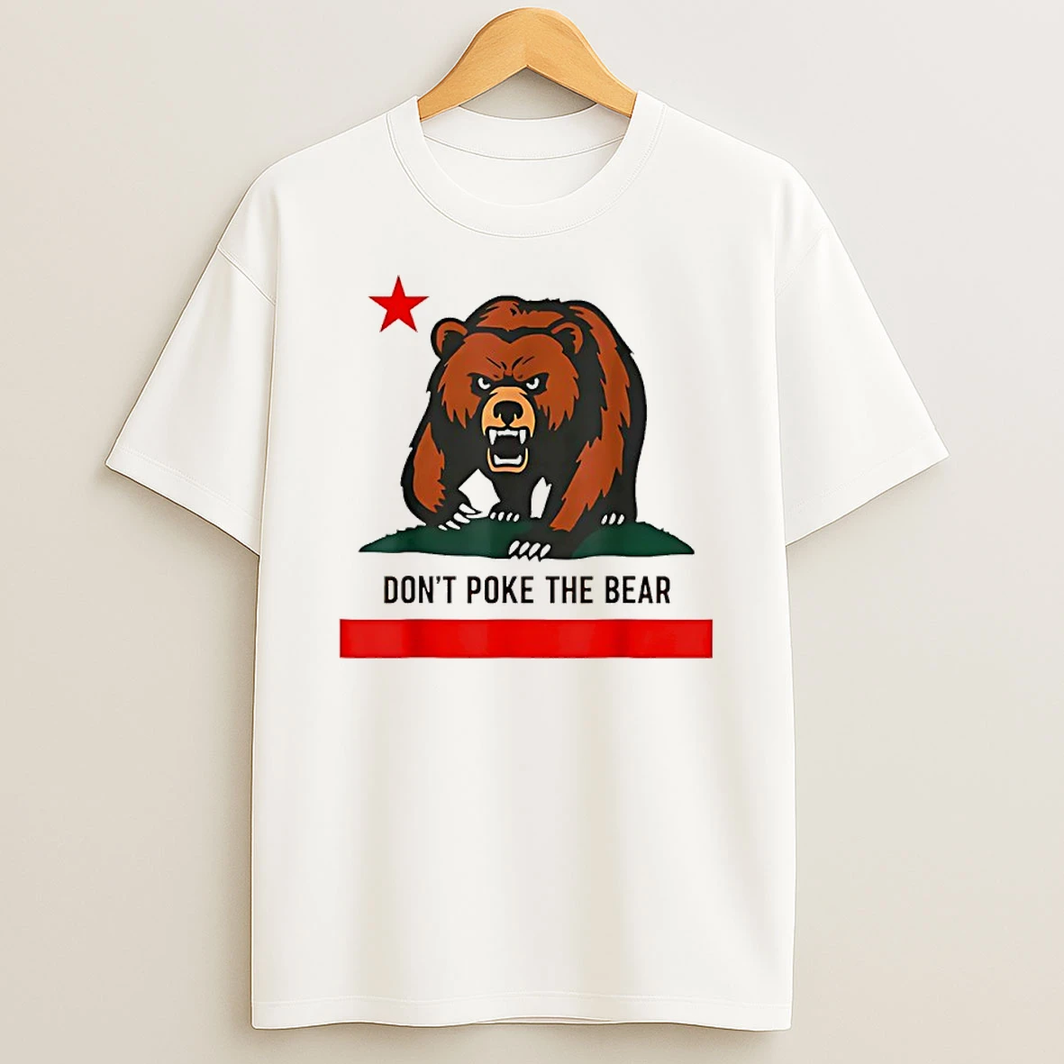 Dont Poke The Bear California Gavin Newsom Gadsden Flag Shirts