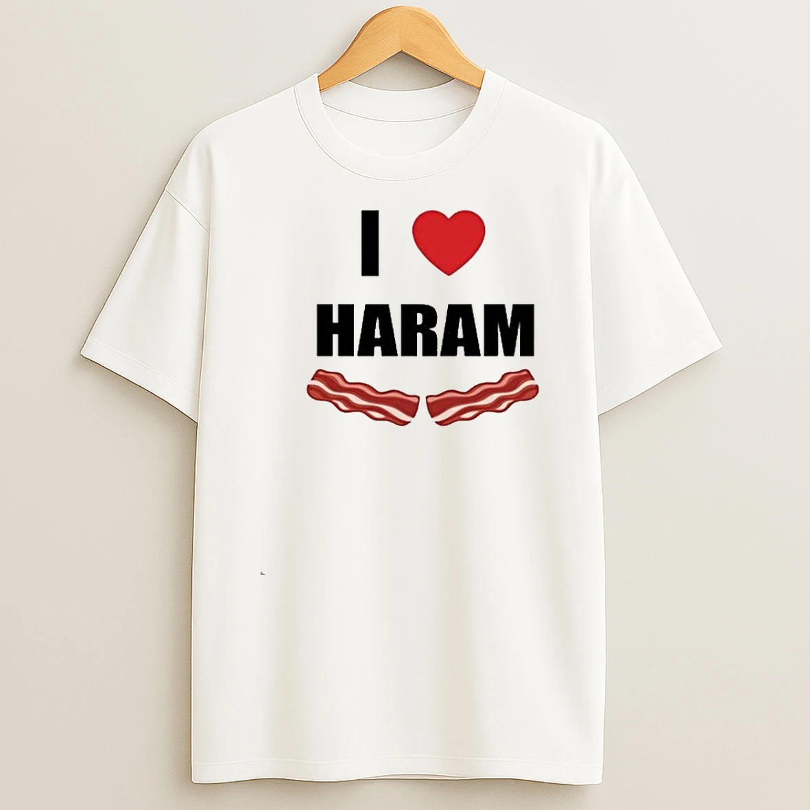 Dr Gumnaam I Love Haram Bacon Shirts